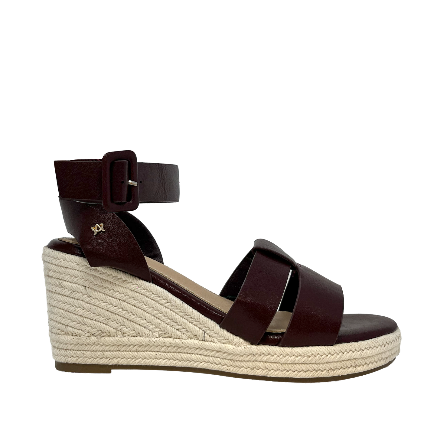 Sandalias Casey para mujer color vino