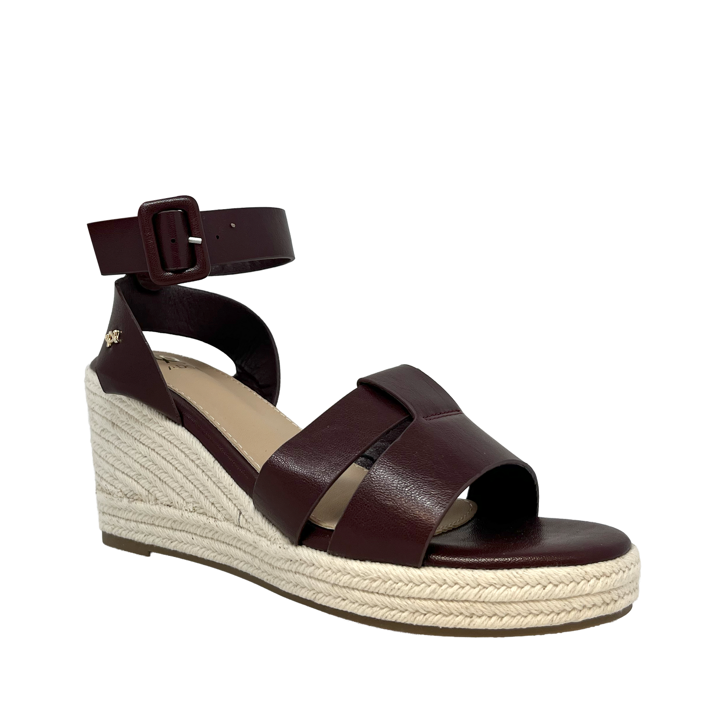 Sandalias Casey para mujer color vino
