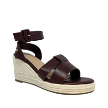 Sandalias Casey para mujer color vino