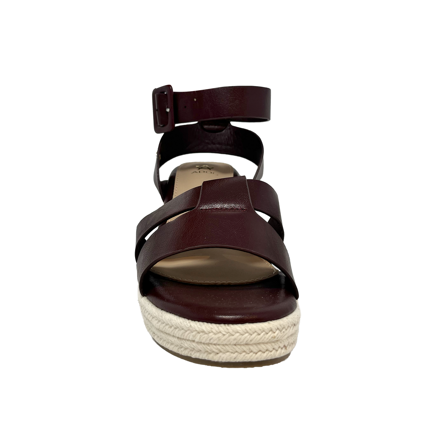Sandalias Casey para mujer color vino