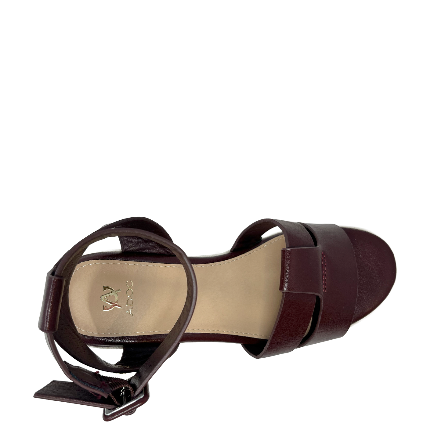 Sandalias Casey para mujer color vino