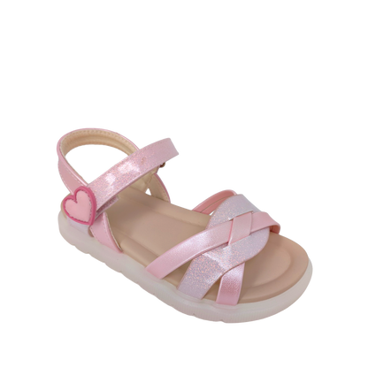Sandalias Xyris para niña color rosado