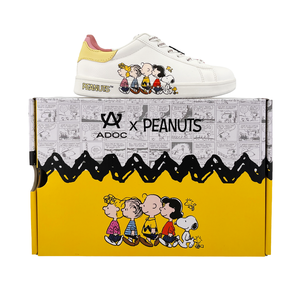 Sneakers Peanuts para niña color multi