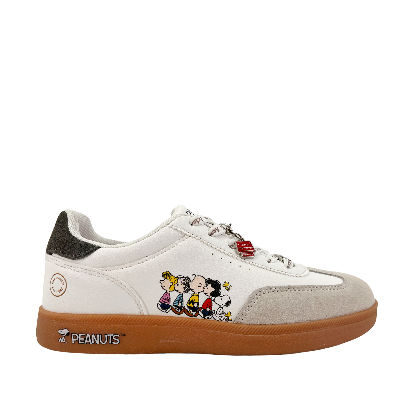 Sneakers Peanuts para mujer color blanco