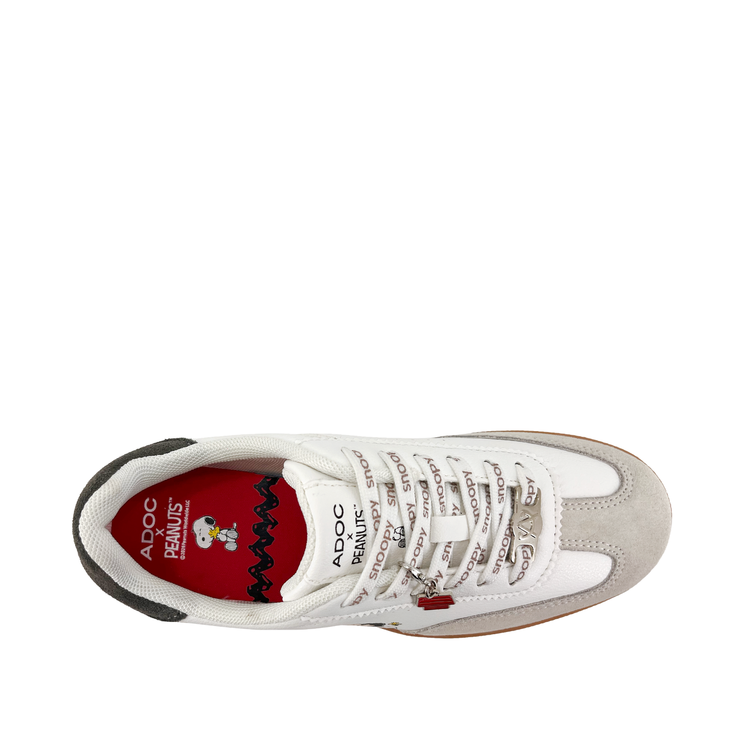 Sneakers Peanuts para mujer color blanco