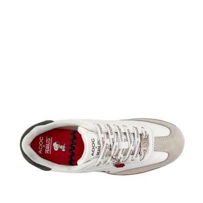 Sneakers Peanuts para mujer color blanco
