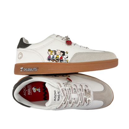 Sneakers Peanuts para mujer color blanco