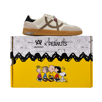 Sneakers Peanuts para hombre color blanco
