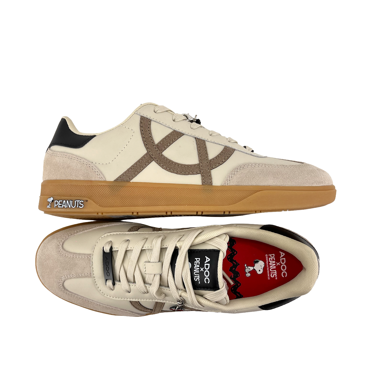 Sneakers Peanuts para hombre color blanco