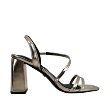 Sandalias de tacón Talisa para mujer color plateado