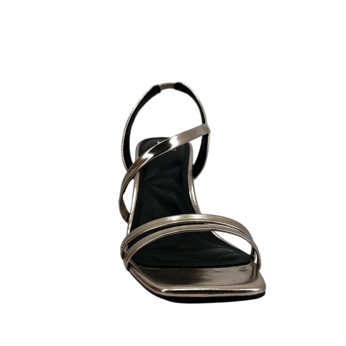 Sandalias de tacón Talisa para mujer color plateado