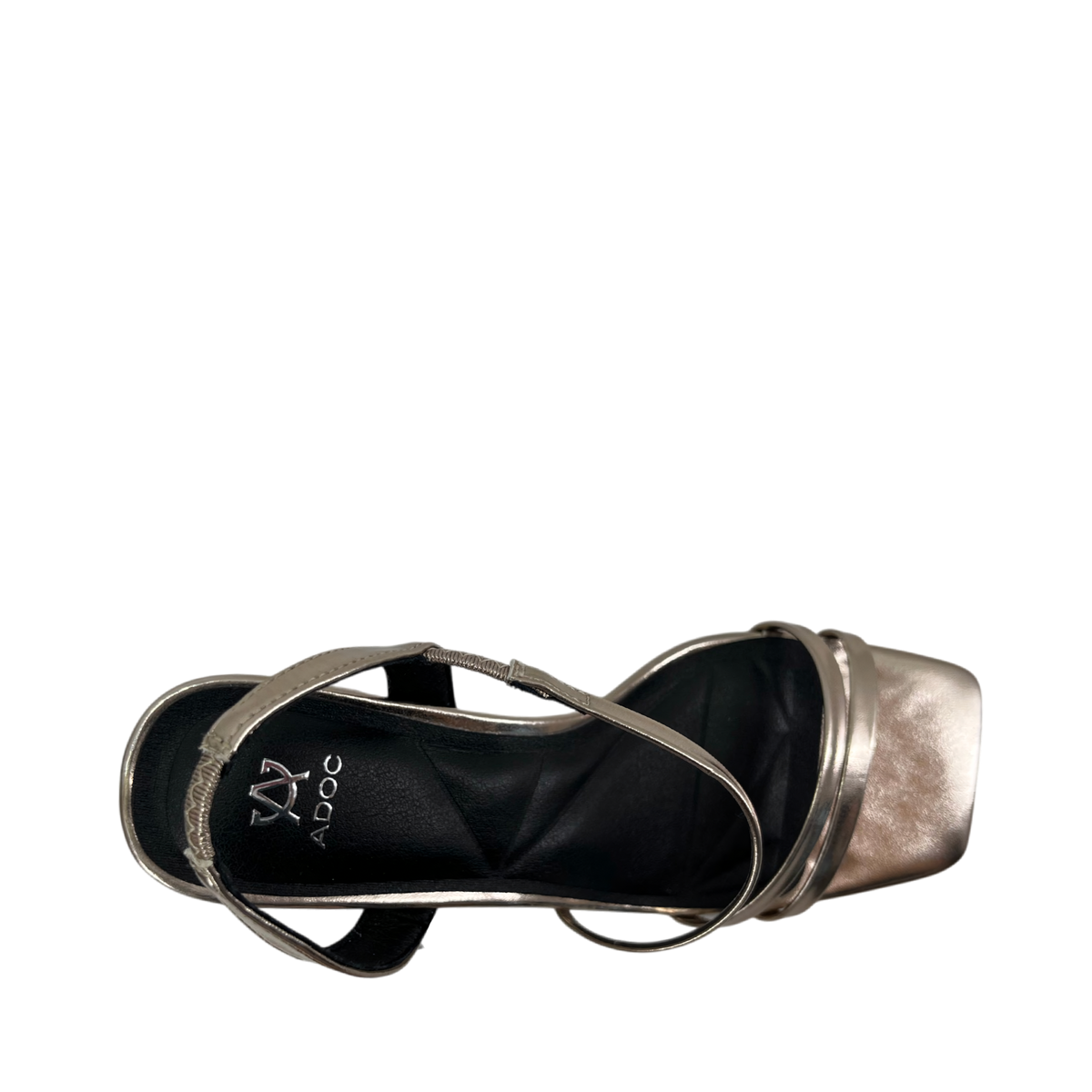 Sandalias de tacón Talisa para mujer color plateado
