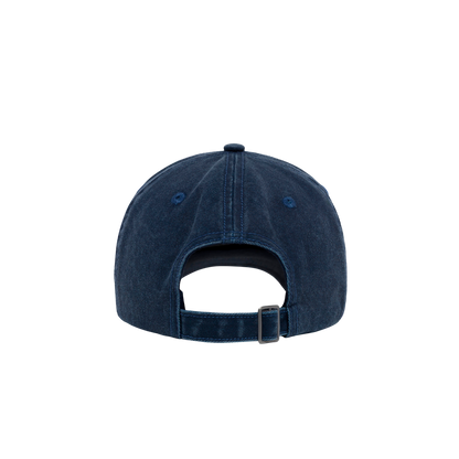 Gorra 6 Panel Washed unisex color azul