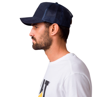 Gorra 5 Panel Logo unisex color azul
