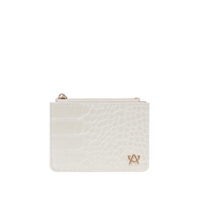 Billetera Selene para mujer color hueso