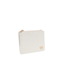 Billetera Selene para mujer color hueso