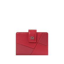 Billetera Sage para mujer color rojo