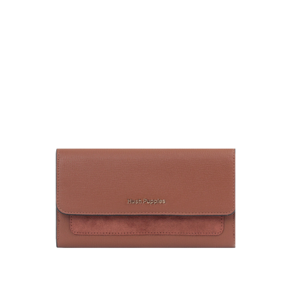 Billetera Odette para mujer color tan