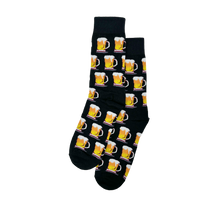 Calcetines Beer para hombre color negro