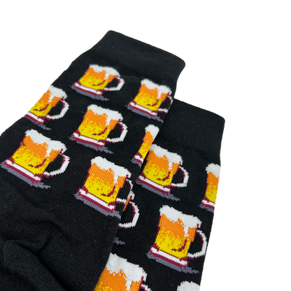 Calcetines Beer para hombre color negro