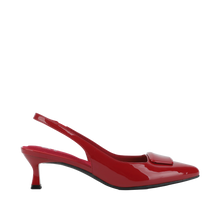 Tacones slingback Izanda para mujer color rojo