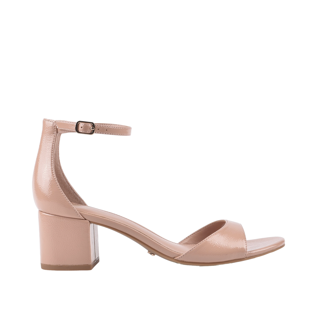 Sandalias de tacón Lily para mujer color nude