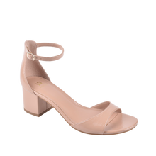 Sandalias de tacón Lily para mujer color nude