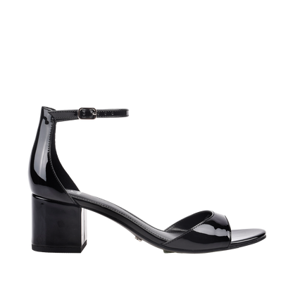 Sandalias de tacón Lily para mujer color negro