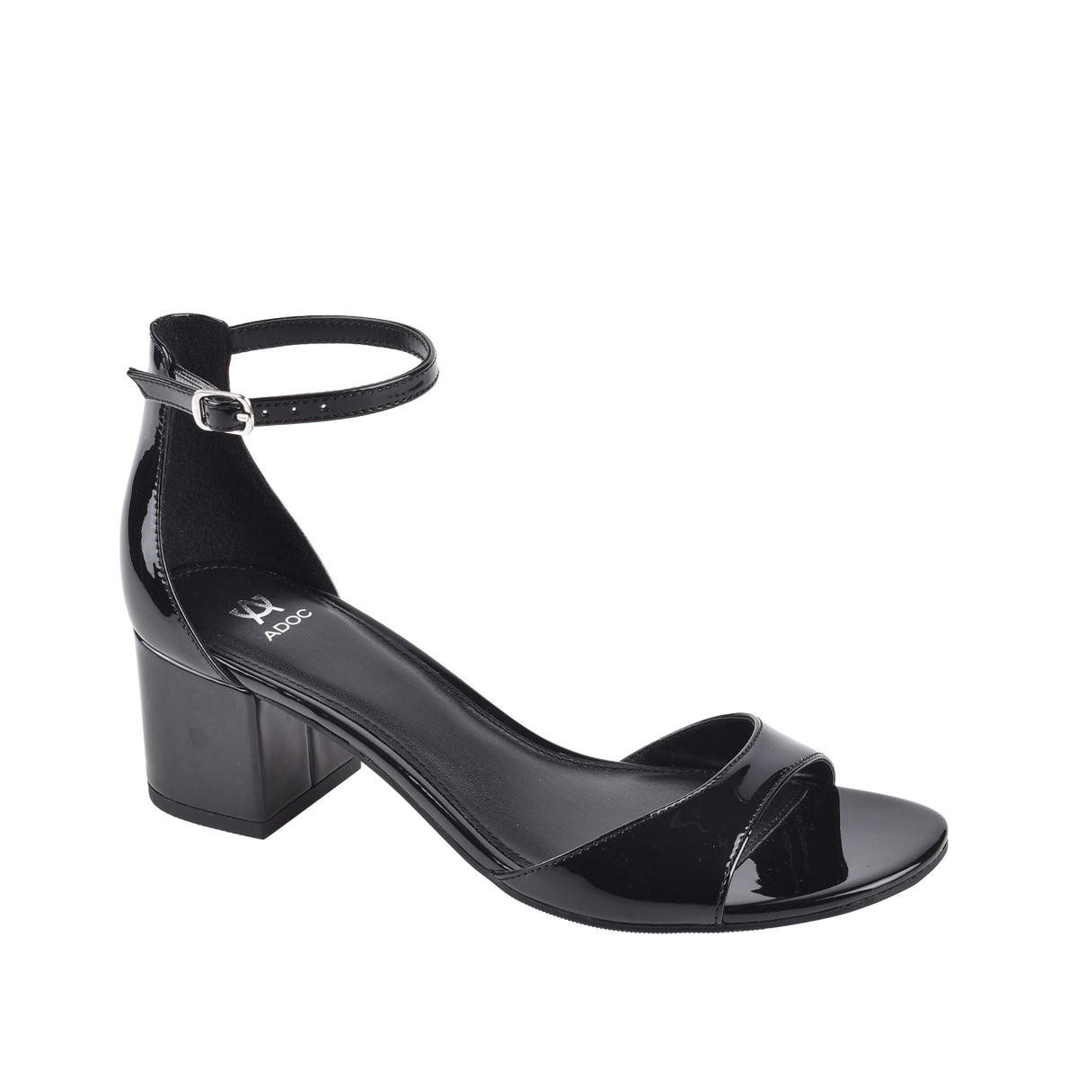 Sandalias de tacón Lily para mujer color negro