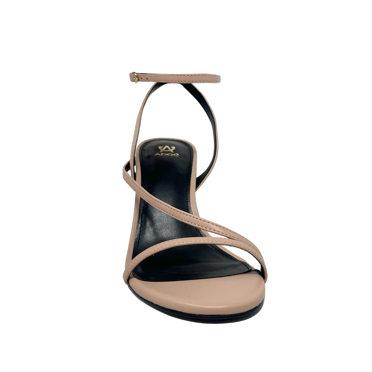 Sandalias de tacón Violet para mujer color nude