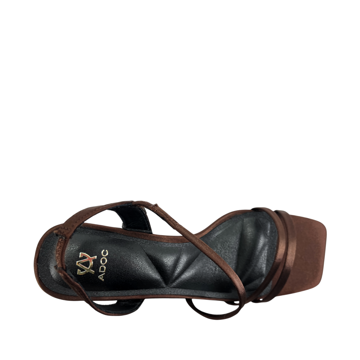 Sandalias de tacón Talisa para mujer color chocolate