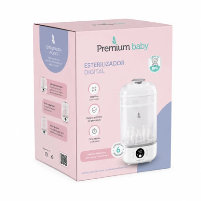 Esterilizador Digital para Biberones - Premium Baby