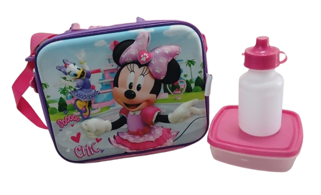 LONCHERA MINNIE CON ACCESORIOS 3D