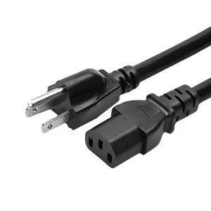 Cable para computadora Largo 1.8m US plug 110eU