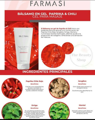 GEL DE PAPRIKA DR. TUNA