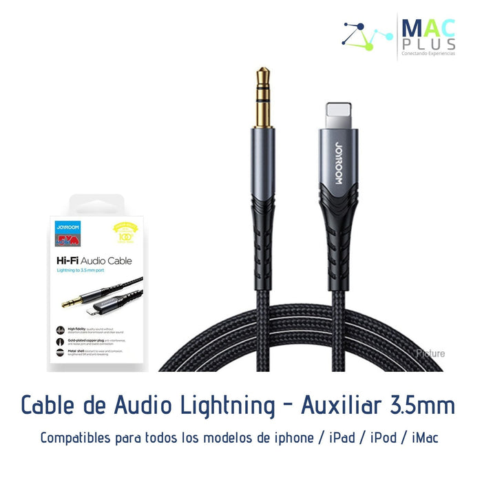 Cable de audio lightnin - Auxiliar3 .5