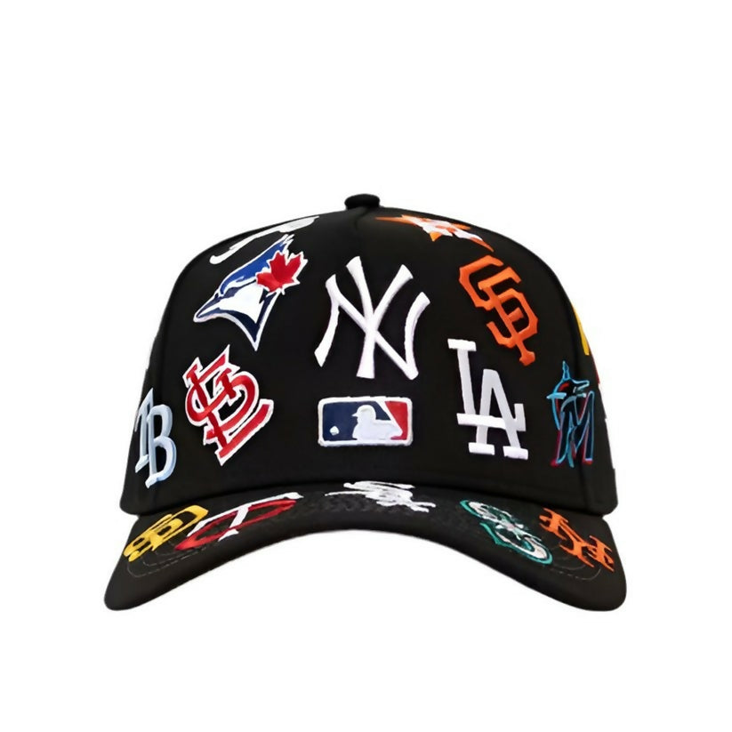 Gorra MLB All‑Teams Patch Logos All‑Over 9FORTY