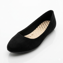 FLATS SUADE BLACK