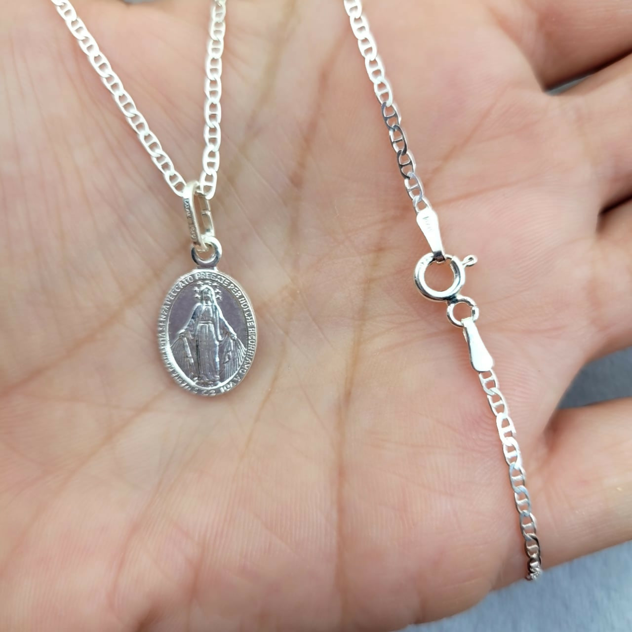 Cadena mas dije medalla milagrosa