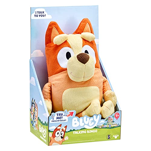 Bluey - Peluche Parlante de 13" - Interactivo