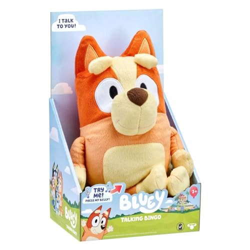 Bluey - Peluche Parlante de 13" - Interactivo