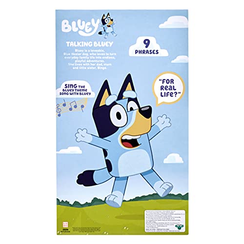 Bluey - Peluche Parlante de 13" - Interactivo