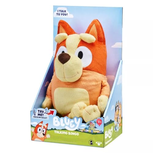 Bluey - Peluche Parlante de 13" - Interactivo