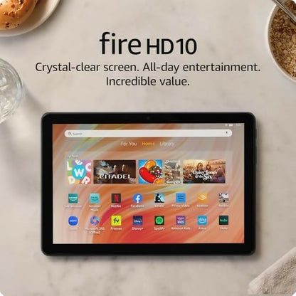 Tablet Amazon Fire HD 10 (13.ª Gen, 2023) — Pantalla Full HD 10.1", Procesador Octa-Core, 32 GB