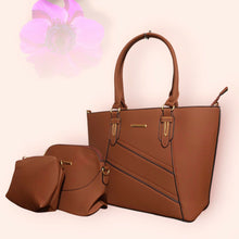 Set de cartera necklacesv color café #2