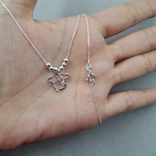 GARGANTILLA VARIOS OSO CORAZON PLATA 925