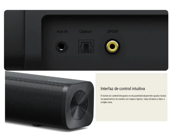 Xiaomi Soundbar 2.0ch – Barra de Sonido Bluetooth 5.3 con 30W Potencia y Diseño Minimalista