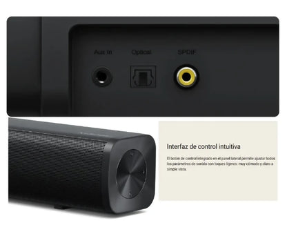 Xiaomi Soundbar 2.0ch – Barra de Sonido Bluetooth 5.3 con 30W Potencia y Diseño Minimalista