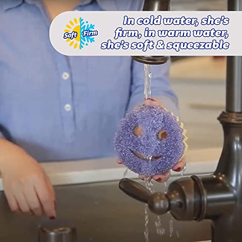 Scrub Daddy Scrub Mommy - Esponja para Platos y Limpieza sin Rayar