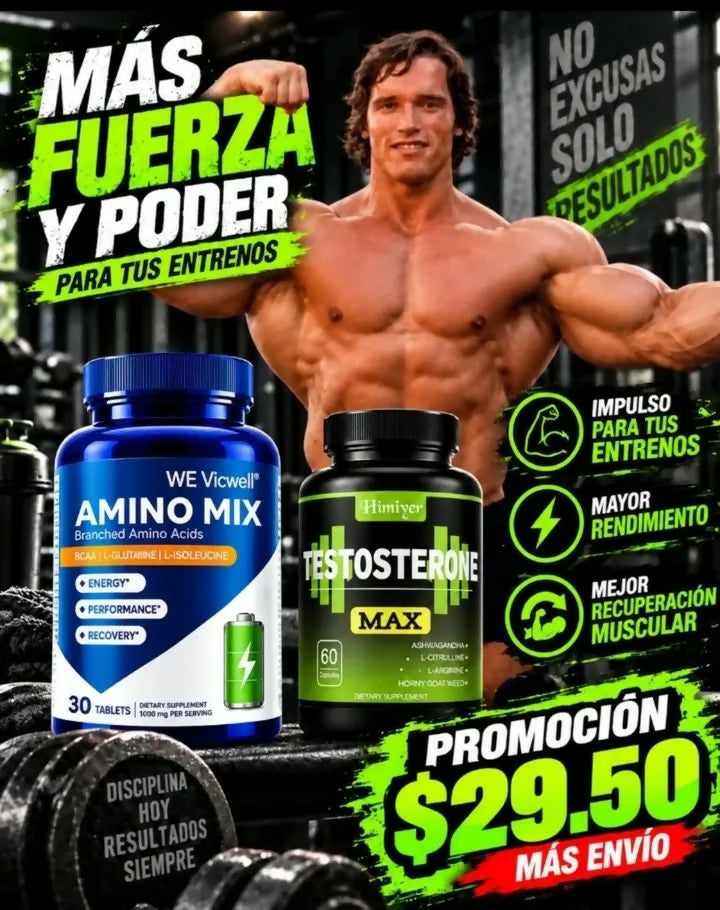 TESTOSTERONE MAX + AMINO MIX